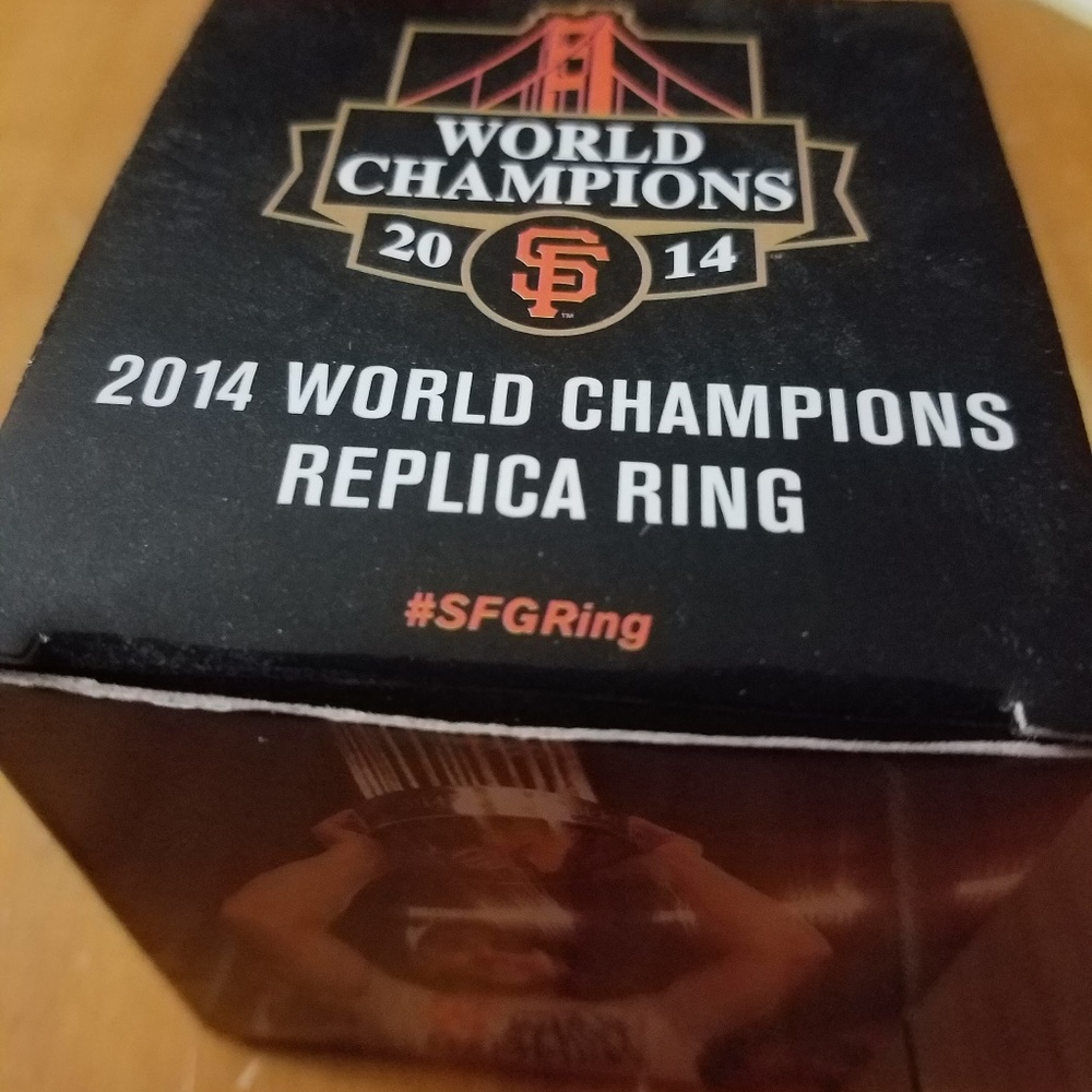 San Francisco Giants 2014 World Series ReplicaRing
